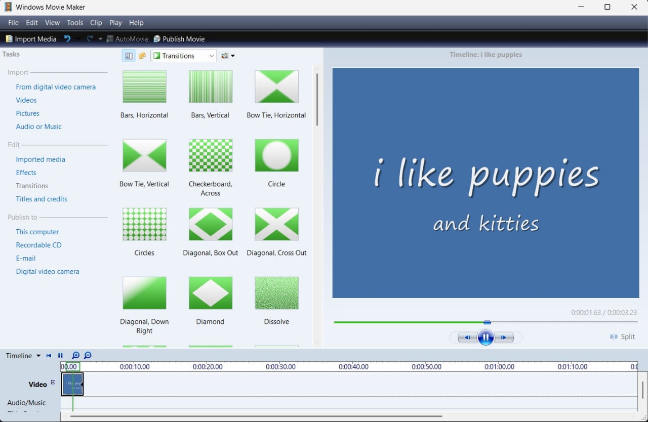 Некогда известный Windows Movie Maker можно загрузить на Windows 11