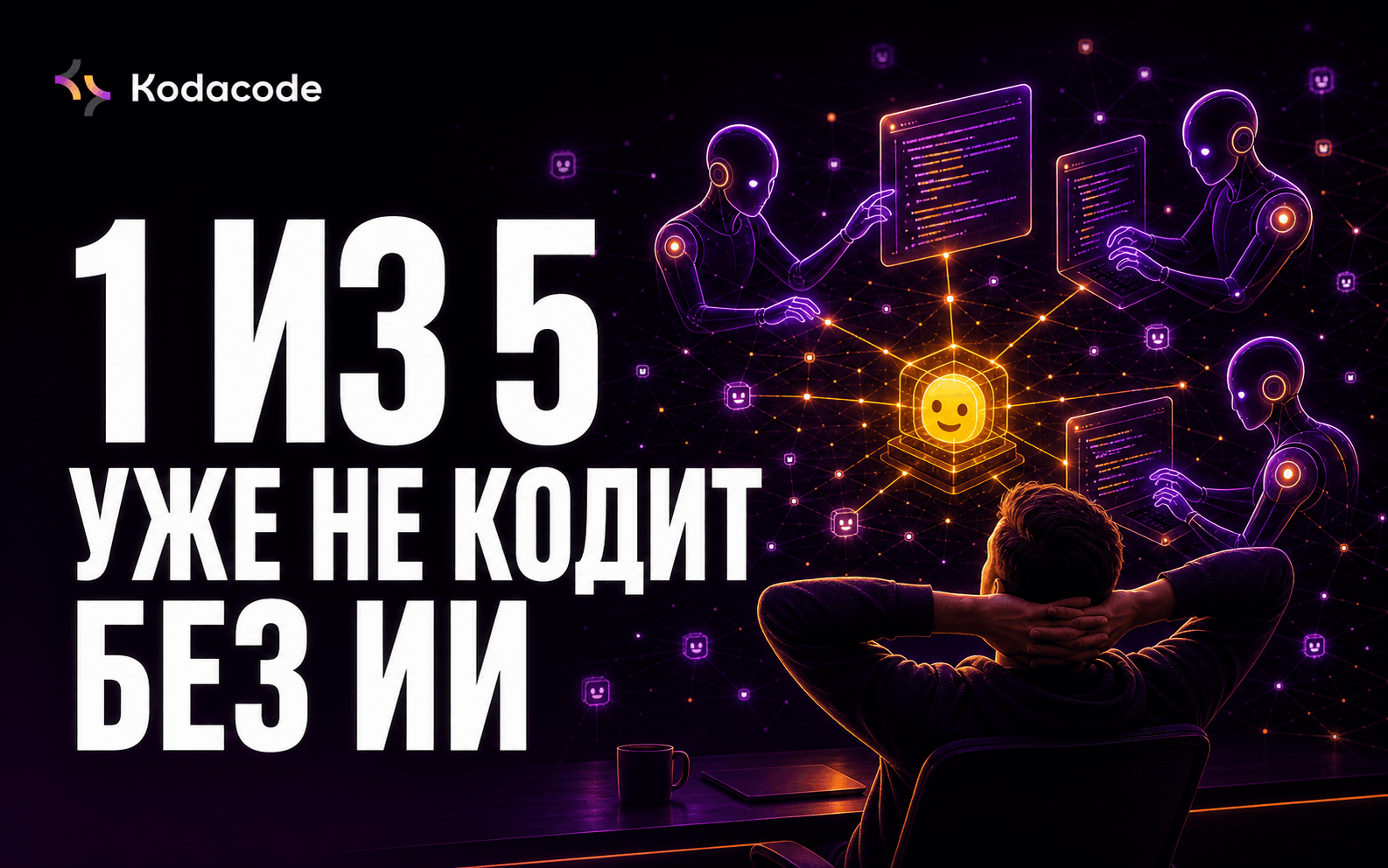 Каждый пятый разработчик уже не пишет исходник без ИИ