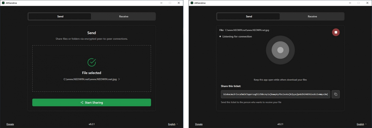 Обновлён публичный кроссплатформенный инициатива AltSendme 0.3.5 для конфиденциальной одноранговой передачи файлов