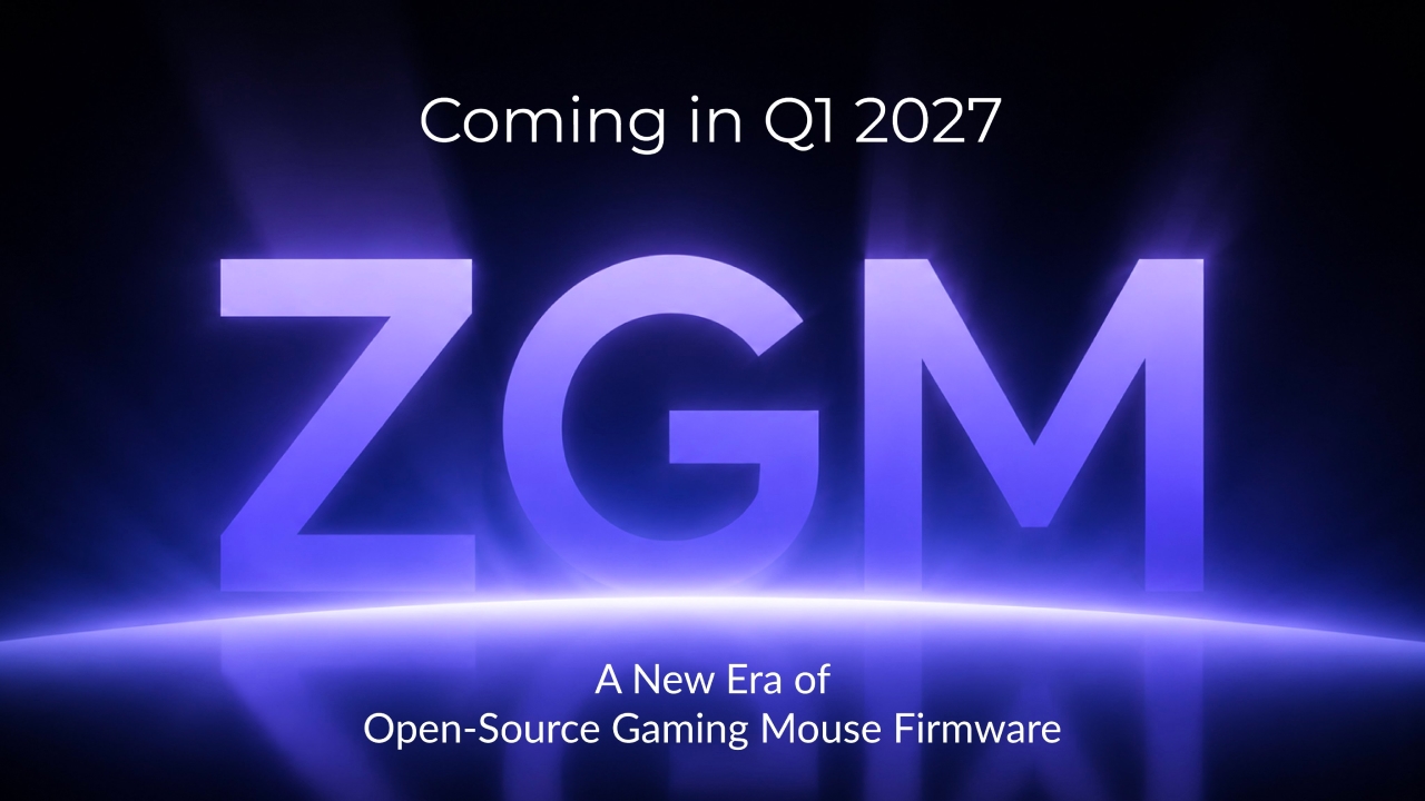 Keychron анонсировала ZGM — открытую прошивку для игровых мышей