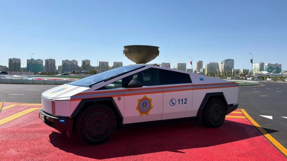 Tesla продала Cybertruck казахстанской службе экстренной помощи