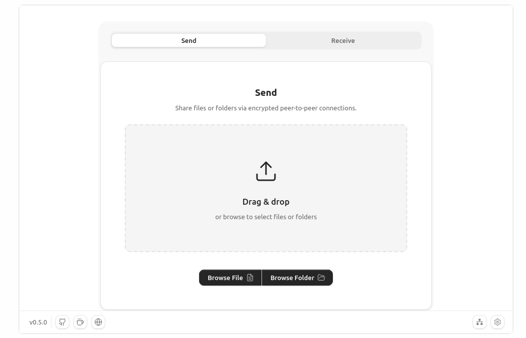 Обновлён публичный кроссплатформенный инициатива AltSendme 0.5.0 для конфиденциальной одноранговой передачи файлов