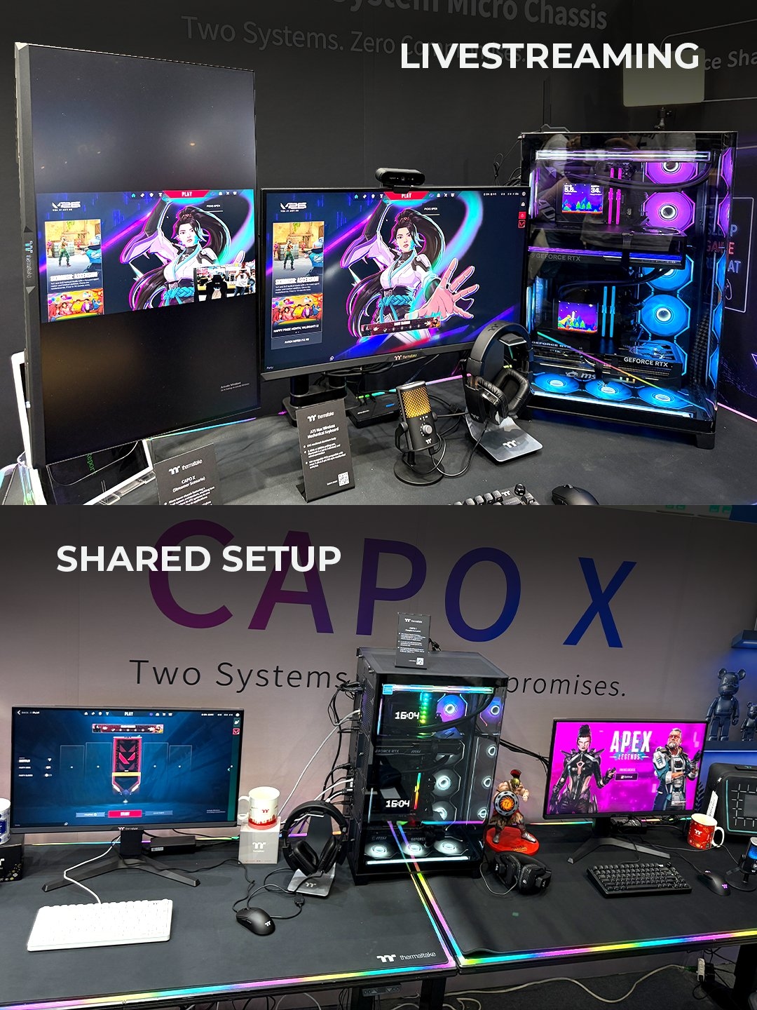 Thermaltake представила системный блок для двух матплат mATX
