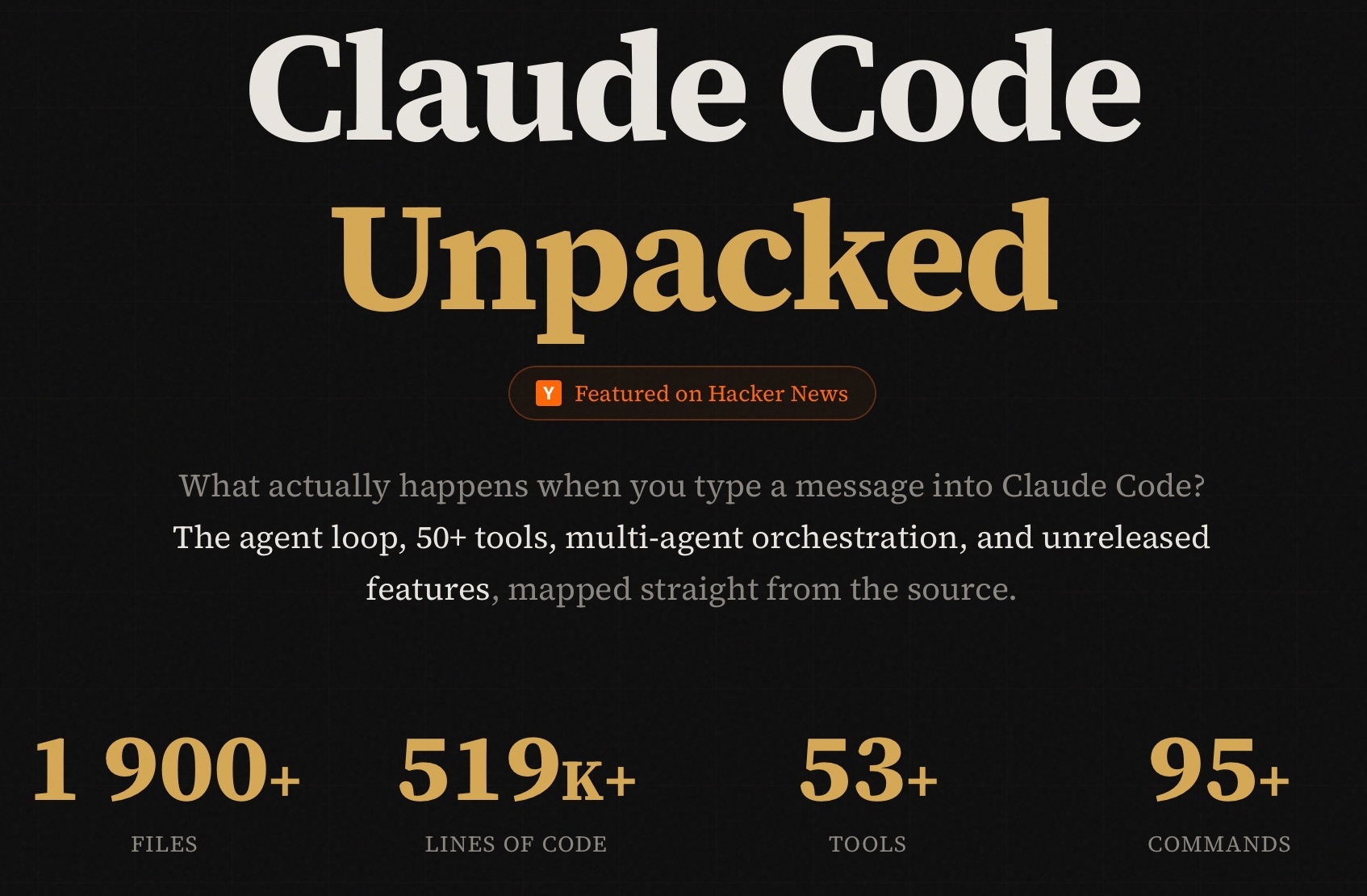 Анатомия Claude Code: утекший исходник разложили на интерактивной карте