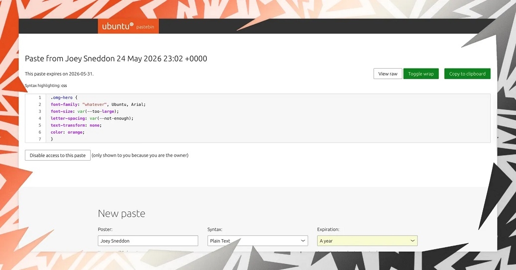 Canonical закрывает Ubuntu Pastebin после 18 лет работы