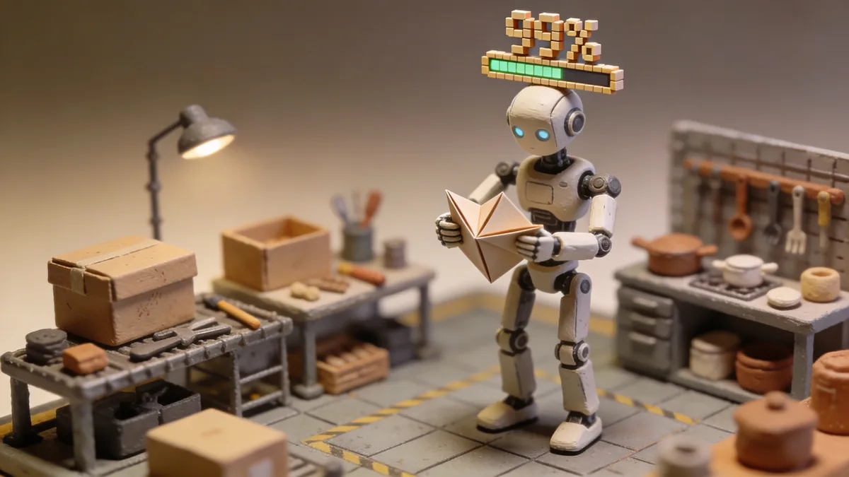 Робот складывает футболки 86 раз подряд без ошибок: ИИ-модель GEN-1 достигла 99% успеха