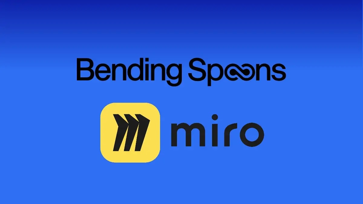 Bending Spoons покупает Miro за $1,36 млрд